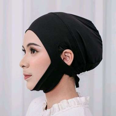 PUSSAT Ciput Dagu Lubang Telinga Anti Budeg Jersey Premium Inner Dagu Dubai Bolong Bagian Kuping Jah