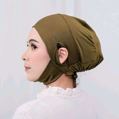 PUSSAT Ciput Dagu Lubang Telinga Anti Budeg Jersey Premium Inner Dagu Dubai Bolong Bagian Kuping Jah