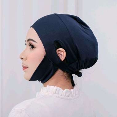PUSSAT Ciput Dagu Lubang Telinga Anti Budeg Jersey Premium Inner Dagu Dubai Bolong Bagian Kuping Jah