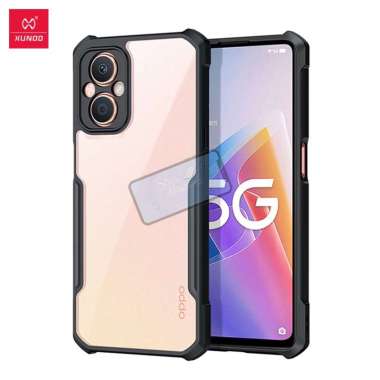 Oppo Reno 8 5G l 8Z Case l 8 Pro XUNDD Original Hard Soft Case Silikon Bening Reno8 Z Indonesia Vers