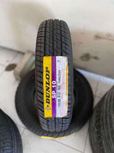 PROMO Dunlop SP10 Ukuran 155/80 R12 Ban Mobil Daihatsu Ceria, Zebra, Carry