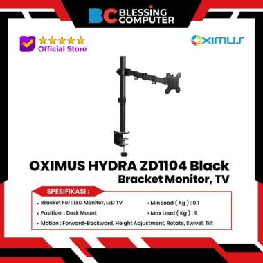 OXIMUS HYDRA ZD1104 Black Bracket Monitor, TV