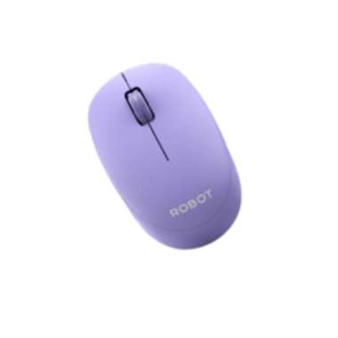 Mouse Wireless ROBOT M210S Silent Click Purple