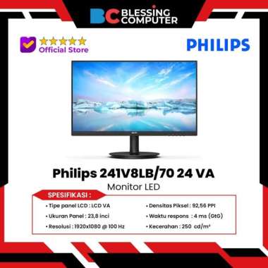 Philips 241V8LB/70 24 VA FHD 100Hz 4ms / Philips 241V8LB