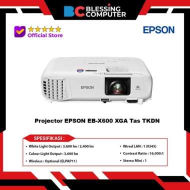 Projector EPSON EB-X600 XGA Tas TKDN
