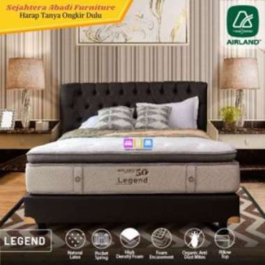 Airland Springbed Legend 50 Tahun Full Set Divan dan Sandaran MATRAS ONLY 140 x 200