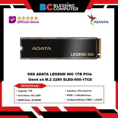 SSD ADATA LEGEND 900 1TB PCIe Gen4 x4 M.2 2280 SLEG-900-1TCS