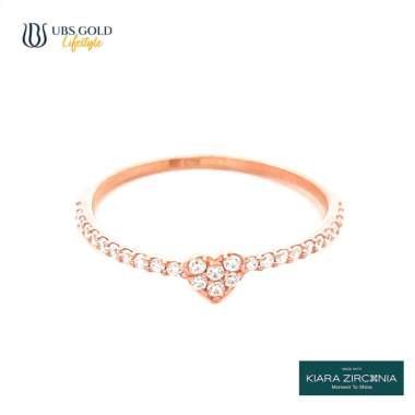 UBS Gold Cincin Emas - Cc17163 - 17k 12 Rose Gold
