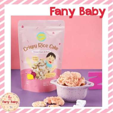 GROUU DATE CRISPY RICE CAKE 30GR Sweet Corn