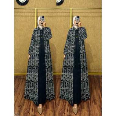 GAMIS CERUTY SABYAN LEBARAN MEWAH GAMIS LEBARAN CANTIK TERBARU Standard D