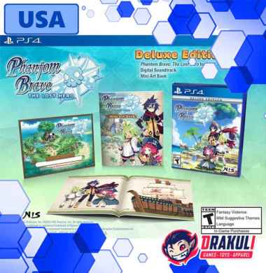 PS4 Phantom Brave The Lost Hero Deluxe Edition