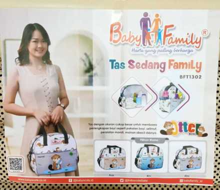 Baby Scots Family Diapers Bag Tas Sedang