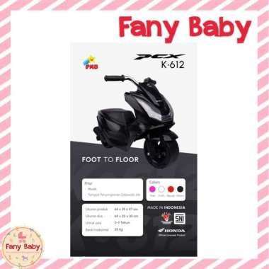 PMB FTF MOTOR K612 - HONDA PCX / MAINAN MOTOR ANAK BLACK