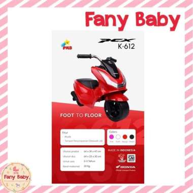 PMB FTF MOTOR K612 - HONDA PCX / MAINAN MOTOR ANAK RED