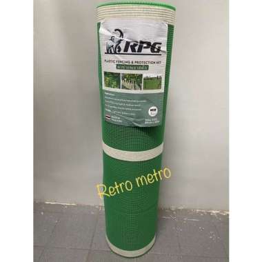 Kawat Ram Thailand Plastik PVC Hijau 15X90 cm Pelapis Sirip Pancingan Walet