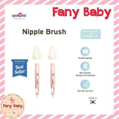 SPECTRA SPONGE NIPPLE BRUSH 2PCS