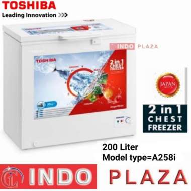 CHEST FREEZER 200liter TOSHIBA CR-A258I