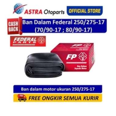 Ban Dalam Federal 250/275-17 (70/90-17 ; 80/90-17)