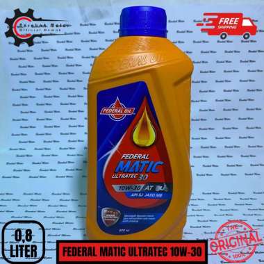 FEDERAL OIL MATIC ULTRATEC 30 10W-30 800 ML - OLI MOTOR MATIC
