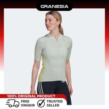 Adidas The Short Sleeve Cycling Jersey Womens HK7670|Jersey Sepeda kaos Olahraga Wanita M