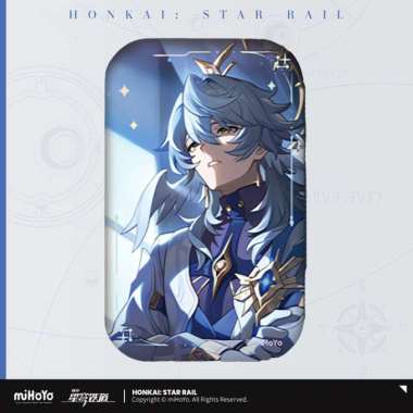 Sunday Light Cone Series After the Charmony Fall Square Badge - Honkai Star Rail 7cm