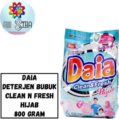 Daia Deterjen Bubuk Kemasan 800 Gram CleanHijab