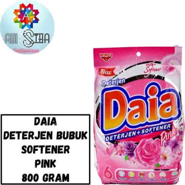 Daia Deterjen Bubuk Kemasan 800 Gram Pink