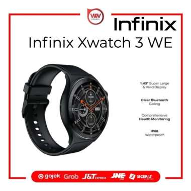 Infinix SmartWatch X Watch 3 WE Garansi Resmi Black