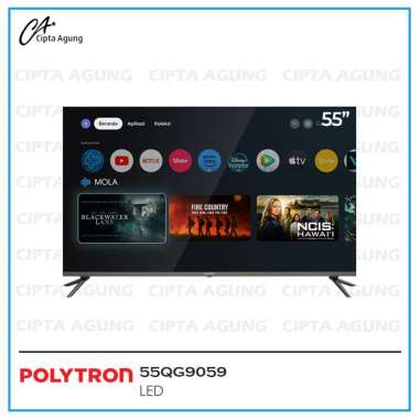 LED TV 55 INCH POLYTRON GOOGLE TV UHD PLD-55QG9059
