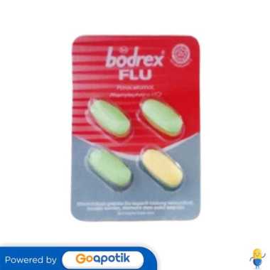 BODREX FLU STRIP 4 TABLET