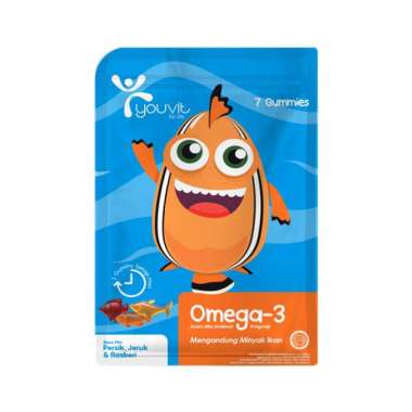 YOUVIT OMEGA-3 ANAK 7 GUMMIES