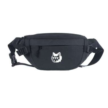 3Second Men's Waist Bag Abra OL-C151224 Grey