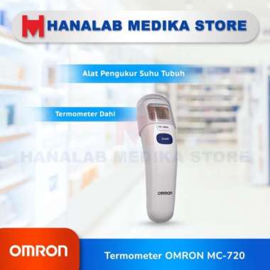 Thermometer Forehead Omron MC-720 / Thermo Omron / Omron MC720 / Omron