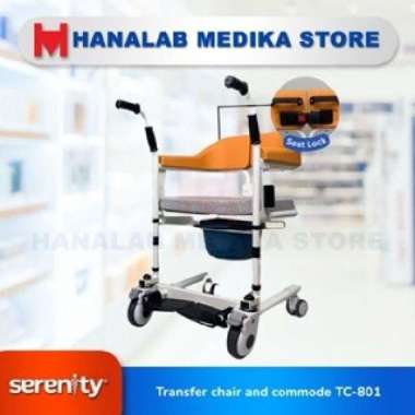 TC801 SERENITY Transfer Chair and Commode Model : TC-801 / SERENITY Transfer Chair and Commode Model