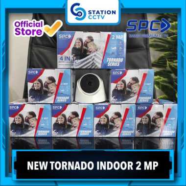 Camera CCTV SPC Tornado / Kamera CCTV Indoor 2 MP (Hybrid 4 in 1)