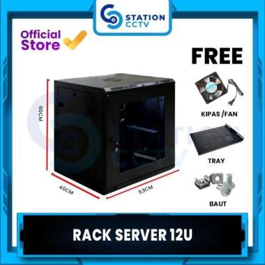 Wallmount Rack Server 12U / Rack Server Ukuran 12U / Rack Server 12U