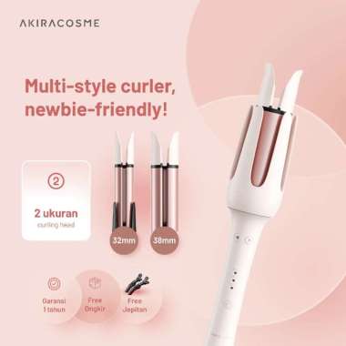 Akiracosme Catokan Rambut Curly atau Keriting Otomatis DSM-9001 / AC22BZ Catokan Pengeriting Rambut 