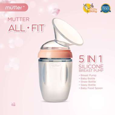 MUTTER ALL-FIT Silicone Breast Pump | Pompa ASI Manual