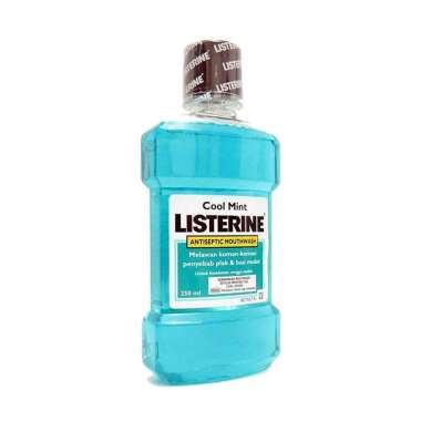 LISTERINE COOL MINT ANTISEPTIC MOUTHWASH LIQUID 250 ML