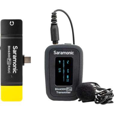 Saramonic Blink 500 Pro B5 Digital Wireless Omni Lavalier Microphone System for USB Type-C Devices (