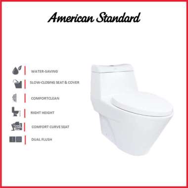 Kloset Duduk One Piece Toilet Closet American Standard Activa STANDARD