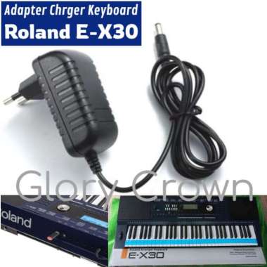 Adaptor Charger Arranger Keyboard Roland E-X30 Adapter EX30