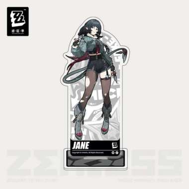 Jane Doe Eridu Public Security Character Portrait Series Acrylic Stand - Zenless Zone Zero 17cm
