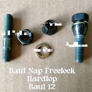 ( 1Biji ) Baut nap freelock hardtop 2F land cruiser FJ40 BJ40 baut freelock toyota hardtop free lock