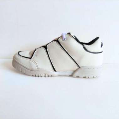 Kodachi ARO Plus Zenna Zena Sepatu Full Leather Sneakers Kasual Fashion Pria Wanita 38 Putih