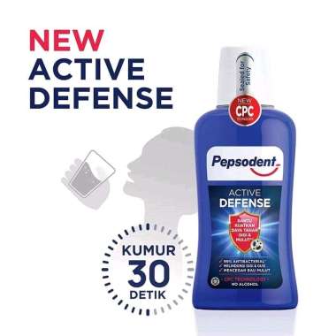 PEPSODENT Mouthwash Active Defense 300ml