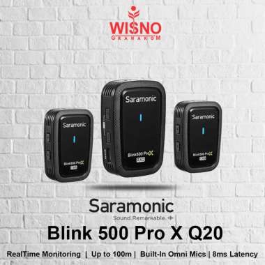 Saramonic Blink 500 PRO X Q20 Wireless Microphone