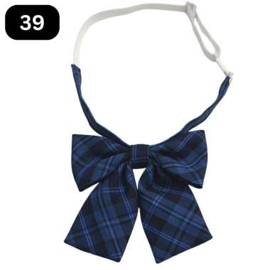 OKITA2 TIE DASI INSTANT DASI SEIFUKU JK uniform school dasi cosplay Japanese Korean Chinese 39 DARK 