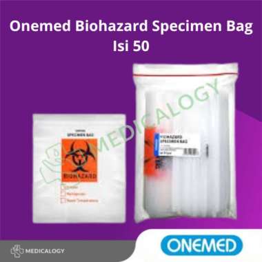 Onemed Biohazard Specimen Bag Isi 50