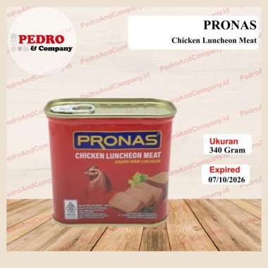 Pronas Chicken Luncheon Meat 340 gram daging ayam luncheon daging kaleng
